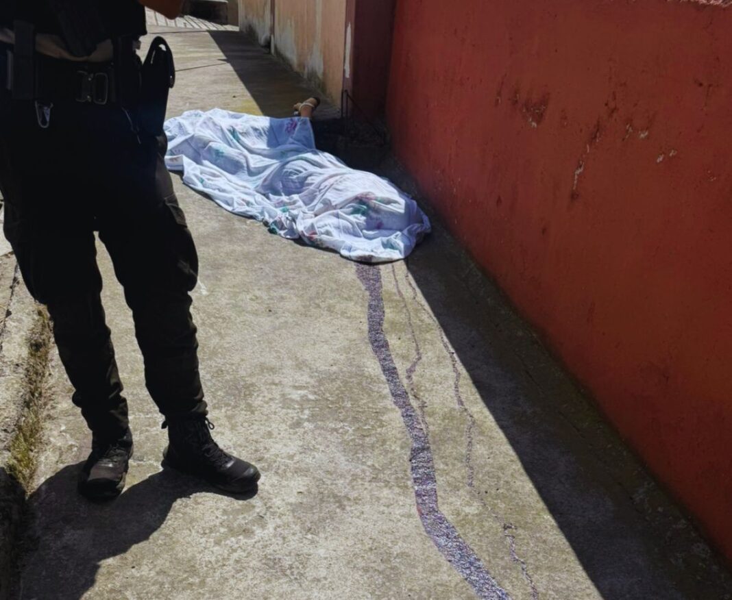 Mujer liquidada a cuchillo en Quito Mujer liquidada a cuchillo en Quito
