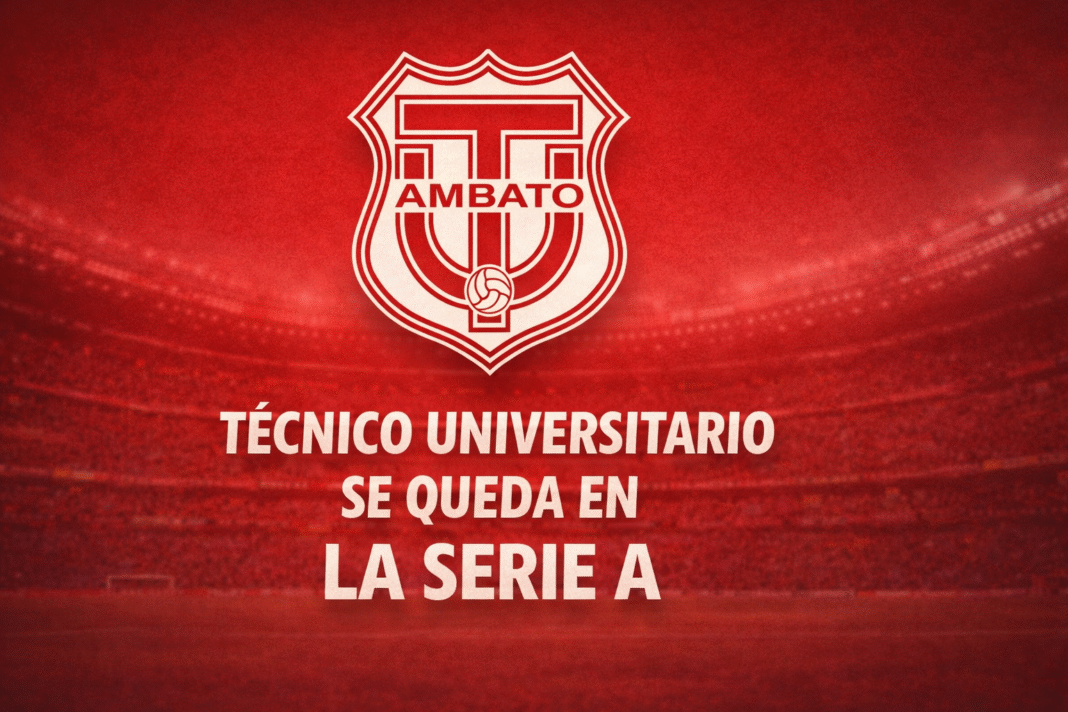 El Técnico Universitario se salvó El Técnico Universitario se salvó