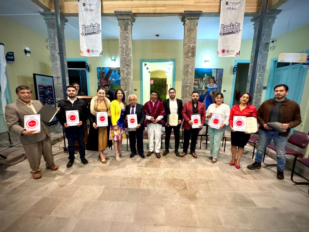 Ambato impulsa su turismo con certificación internacional Ambato impulsa su turismo con certificación internacional