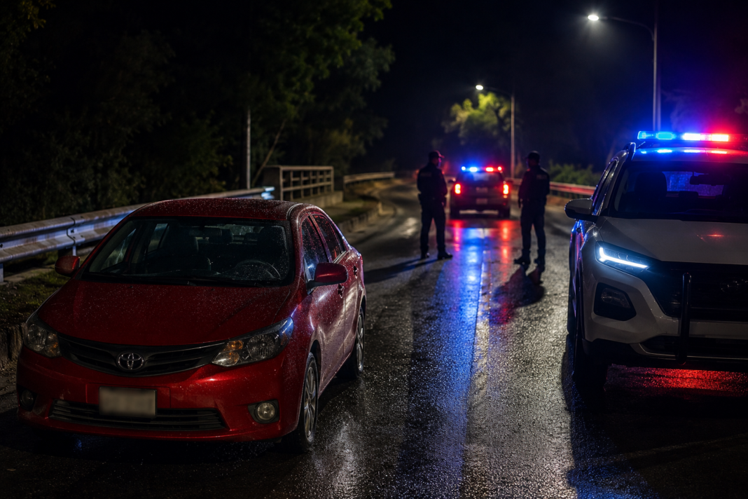 Conductor fue asaltado y abandonado en Totoras Conductor fue asaltado y abandonado en Totoras