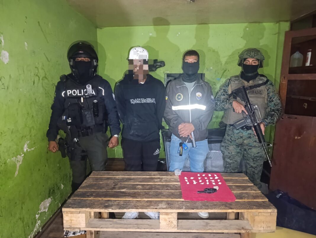 Alias “La Sombra” fue aprehendido en Ambato Alias “La Sombra” fue aprehendido en Ambato