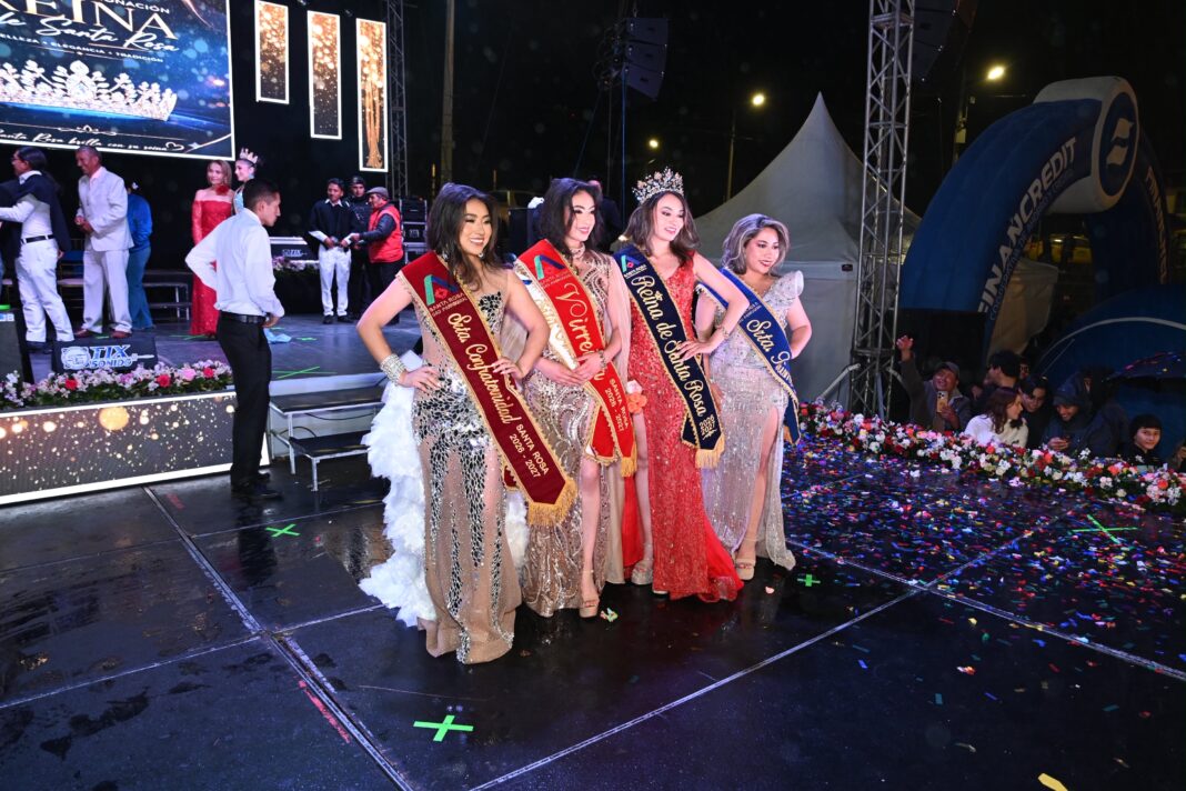 Estefanía Estrella, nueva Reina de Santa Rosa Estefanía Estrella, nueva Reina de Santa Rosa