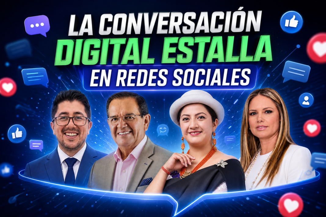 Las redes explotan con candidatos a la alcaldía de Ambato Las redes explotan con candidatos a la alcaldía de Ambato